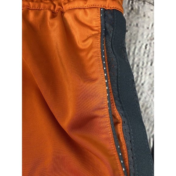 Vintage NIKE AIR Windbreaker Shorts Sz M Orange Embroidered Logo Y2k 920220 KL4 - Picture 13 of 14